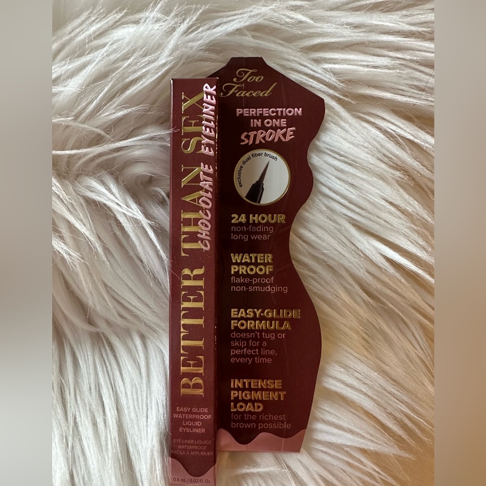 Too Faced Better Than Sex Chocolate Eyeliner Chocolate New with box